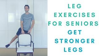 Leg Strengthening Exercises For Seniors  Decrease Knee Pain  More Life Health [upl. by Arahas993]