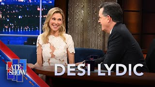 Desi Lydic Stephen Colbert Wrote The Rulebook On Field Pieces At “The Daily Show” [upl. by Alisen]