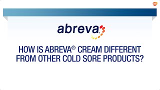 How is Abreva® Different  Abreva® FAQ [upl. by Nerac99]