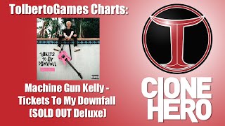 Tickets To My Downfall Deluxe  Clone Hero Full Album Chart [upl. by Steffy32]