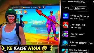 Trying Free Fire Diamond Hack Apps From PlayStore  Free Fire Free Diamonds [upl. by Rip]