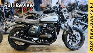 New Updated Jawa 42 FJ Full Detailed Review ❤️ Price amp Features ✅ Better Than Old 42 [upl. by Caton904]