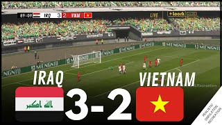 العراق 32 فيتنام أبرز أحداث المباراة • محاكاة لعبة فيديو AsianCup2023 [upl. by Yesnil78]