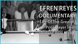 EFREN REYES Documentary  Life Of The Greatest Pool Player In Modern History [upl. by Leihcim]