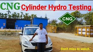 ⛽CNG Cylinder Hydro TestingTesting Cost complete information 🚘CNG ಕಾರು ಇದ್ದೋರು ತಪ್ಪದೇ ವೀಕ್ಷಿಸಿ🎥 [upl. by Eceela]