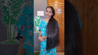 My long hair cut 💇‍♀️ and regrowth after 3 months 🫶 [upl. by Eimmac]