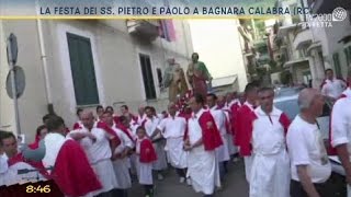 La festa dei SS Pietro e Paolo a Bagnara Calabra Rc [upl. by Jeramie]