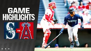 Mariners vs Angels Game Highlights 71124  MLB Highlights [upl. by Acisej]