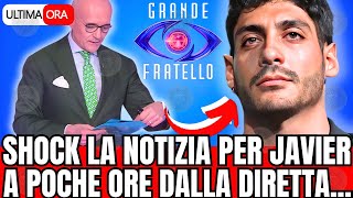 🔴 SHOCK NOTIZIA PER JAVIER quotA POCHE ORE DALLA DIRETTA E SUCCESSOquot FAN EMOZIONATI [upl. by Sherborne]