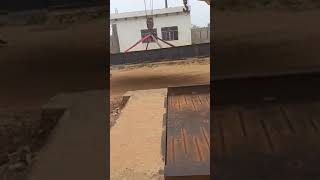 Weighbridge Installation  Annapurna Rice Mill  Digital Dharam Kanta  weighbridge construction [upl. by Nanreik238]