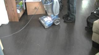 Bissell DualEdge AireTight Vacuum Cleaner Cardboard Test [upl. by Ingham518]