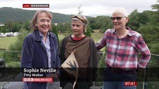 Sophie Neville Suzanna Hamilton Sophie Neville Swallows amp Amazons On BBC Breakfast 30062024 [upl. by Dreher]