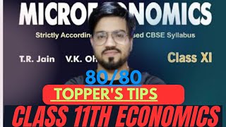 Economics m 8080  11th class  toppers Tips  Manoj Dubey  must watch video Ek dum aag lga doge [upl. by Lleval]