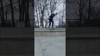 Half Cab amp Fakie Bigspin Off Ledge [upl. by Llemor]