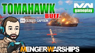 BGM109 Tomahawk Lançamento submerso  MODERN WARSHIPS gameplay [upl. by Beverie]