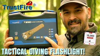 3200 Lumen Tactical Style Diving Flashlight From Trustfire Is It Any Good [upl. by Faro]