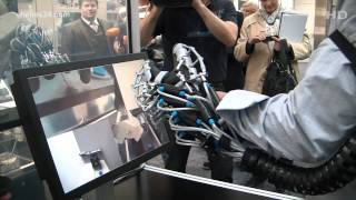 Hannover Messe 2012 Festo ExoHand [upl. by Avon]