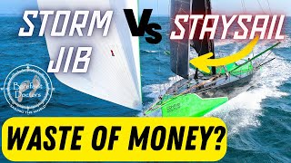 S418 Storm Jib vs Staysail  Is it a Waste of money [upl. by Firman477]