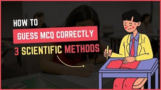 3 Scientific MCQ Tricks for Exams  How to Guess Correctly [upl. by Ymme]