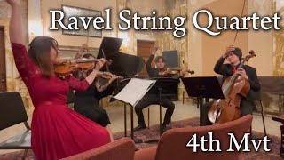 Ravel String Quartet in F Major IV Vif et agité [upl. by Iknarf560]