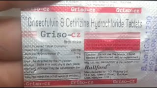 Griseofulvin tablets ip 250 mg usesdose side effects and many more in hindi [upl. by Ahsinauq]