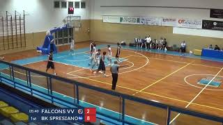 U19 Silver TV Basket SpresianoFalconsVV 211024 [upl. by Eitsim834]