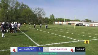 WILLINGBORO VS MAYS LANDING 14U [upl. by Enywtna]