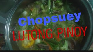 CHOPSUEY PANLASANG PINOY NA PINOY chopsuey lutongbahay pinoyfood pinoyrecipe [upl. by Ardnaik163]