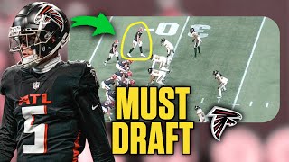 Why You Need to Draft Drake London in 2024 Fantasy Football Film Breakdown [upl. by Ashla]