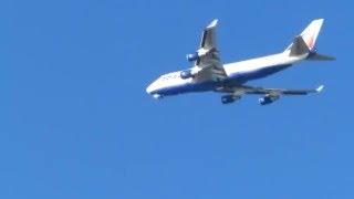 Transaero 747 Paphos Cyprus 2013 [upl. by Anaed]