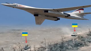 WOW Tu 160 Fast Takeoff  Ukrainian arm0red group Destr0yed [upl. by Saxon]