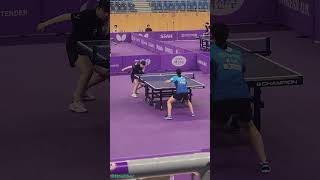 🏓 Topspin combo KANG Hyeryeongs point [upl. by Ttenna]