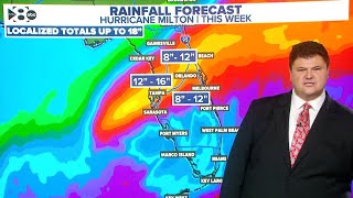 LIVE Hurricane Milton  Radar forecast path updates [upl. by Markus424]