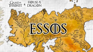 Complete Essos Map EXPLAINED Game of Thrones [upl. by Ameline]