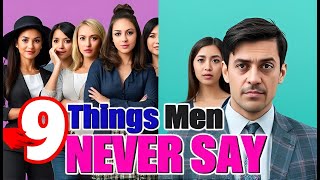 9 Things Men Should Never Say to Women Stop the Hurtful Comments Now  Psychology Facts [upl. by Ilam]