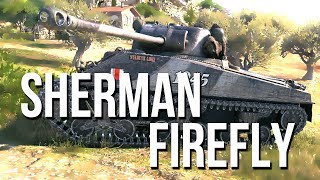 Sherman vc Firefly Firefly vc  Танк Шерман с Британским дыроколом [upl. by Aruabea547]