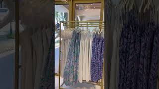 Shopping at Lilly Pulitzer on Worth Avenue 🛍️🌴 [upl. by Joshi964]