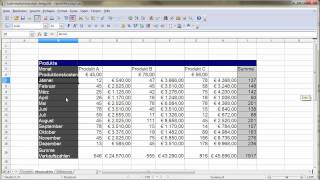 14 Fenster fixieren bei OpenOffice Calc [upl. by Kone]