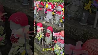 Jizo Bosatsu statues at Zojoji Temple Tokyo Japan zojoji jizobosatsu temple tokyo japan [upl. by Aztin]