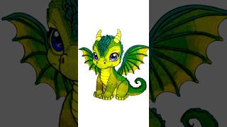 Baby Dragon Coloring coloring dragon forkids [upl. by Trotta]