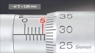 ¿Como leer el micrómetro en milímetros [upl. by Heer750]