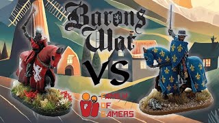 The Barons War Gameplay Falkes De Breaute VS Prince Louie VIII [upl. by Oremar721]