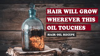 How to Make Perfect Hair Growth Oil at Home  The Best Thing Your Hair Ever Get [upl. by Olnton]