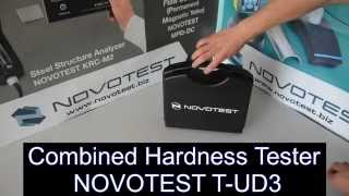 Combined Hardness Tester NOVOTEST TUD3 Sub [upl. by Falcone]