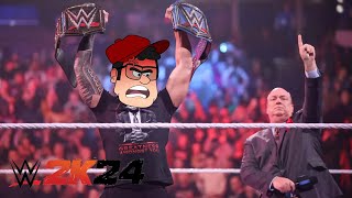 Just Sal  WWE 2K24 GM Mode  Lets Play  Finale [upl. by Eicaj]