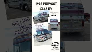 1998 Prevost XL45 RV  Purple Wave Auction [upl. by Hazlip]