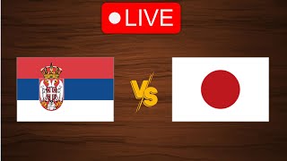 🔴 Live Serbia vs Japan  Live Play By Play Scoreboard [upl. by Caiaphas]