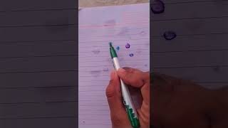 Brush pen art with water dropes [upl. by Fayina]