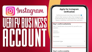 How To Verify Instagram Business Account 2024 Full Guide [upl. by Noraf503]