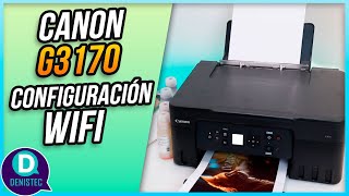 CANON G3170 🖨 Configuración Wifi para PC ✅ [upl. by Beaumont]